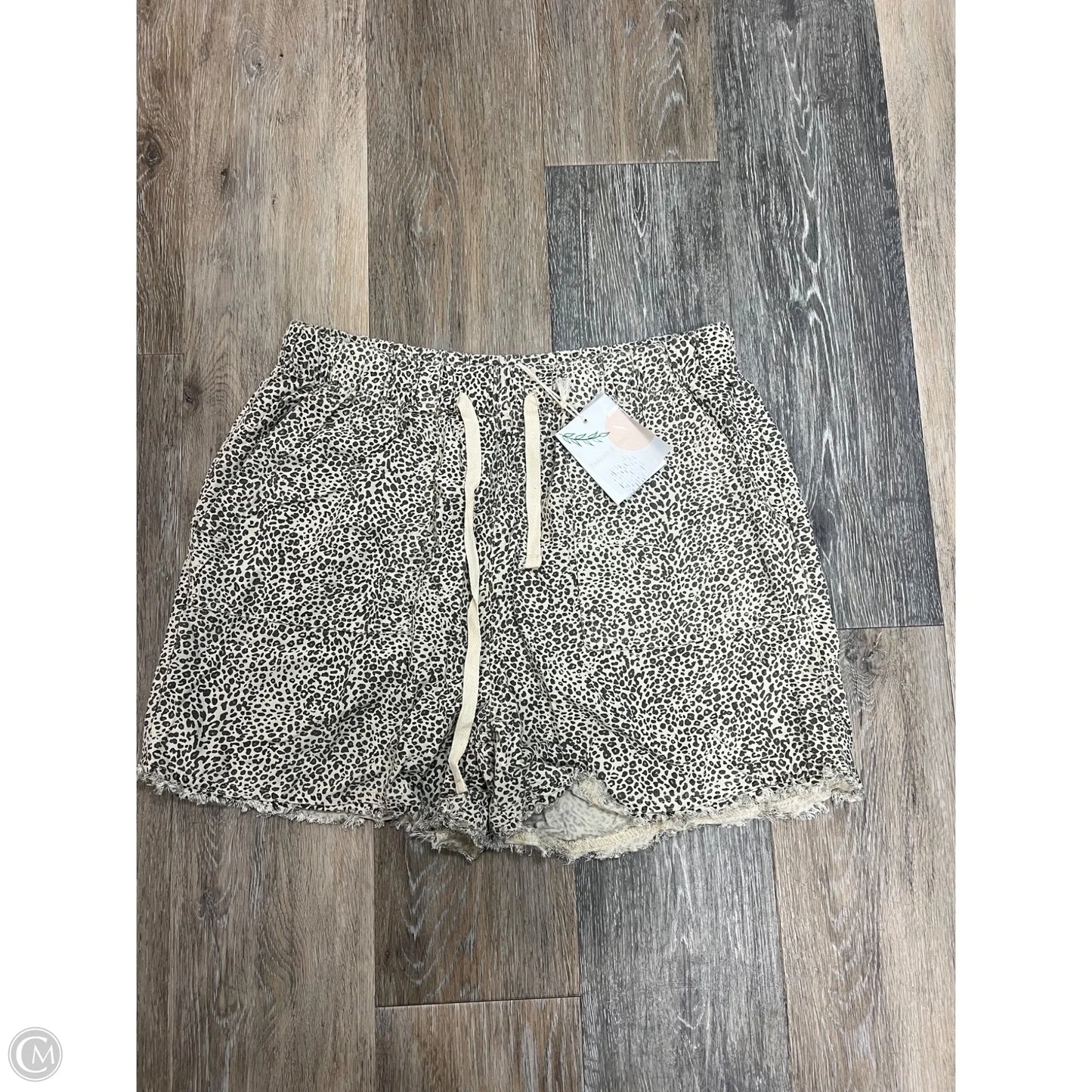 Shorts By Thread And Supply In Animal Print, Size: L