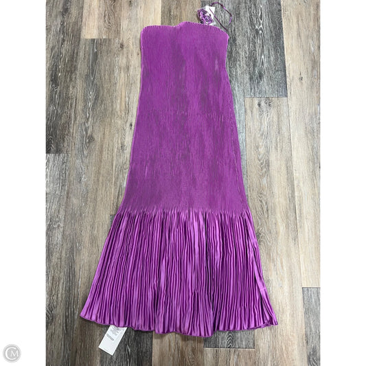 Dress Party Long By Abercrombie And Fitch In Purple, Size: Xs