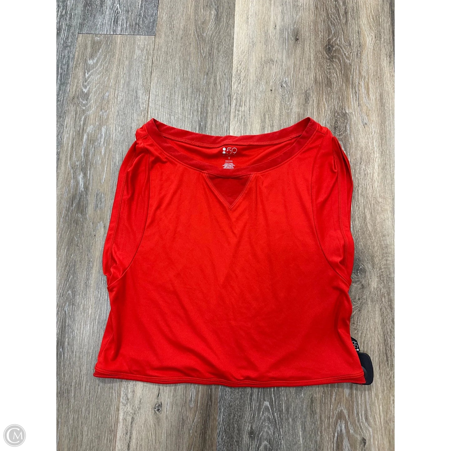 Athletic Top Short Sleeve By Splits59 In Red, Size: S