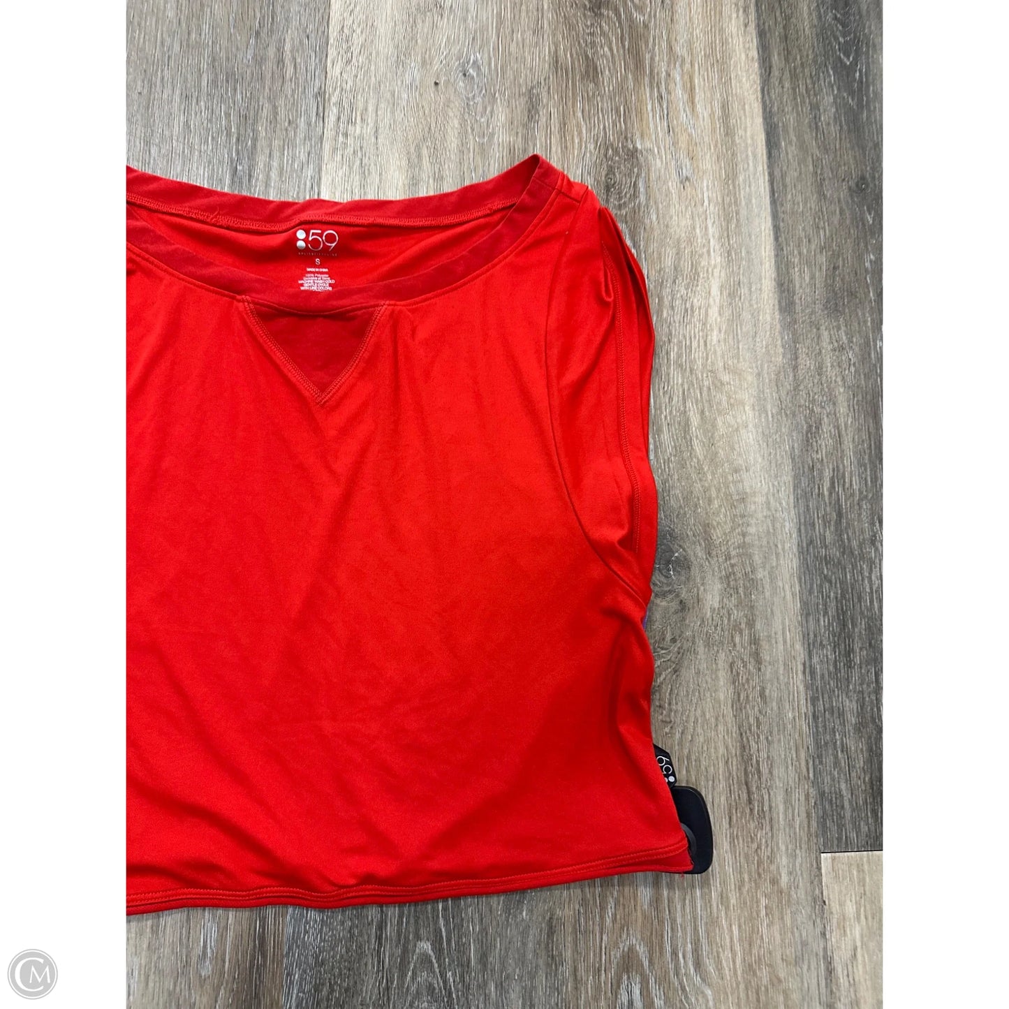 Athletic Top Short Sleeve By Splits59 In Red, Size: S