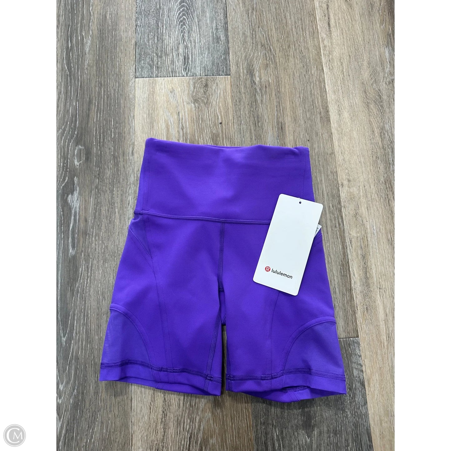 Athletic Shorts By Lululemon In Purple, Size: 0
