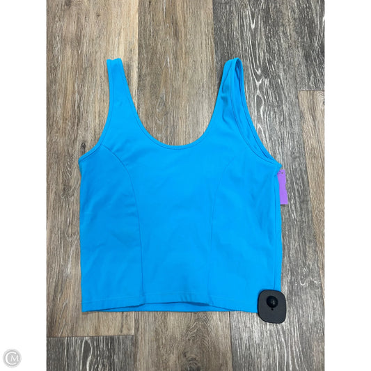 Athletic Tank Top By Buff Bunny In Blue, Size: M
