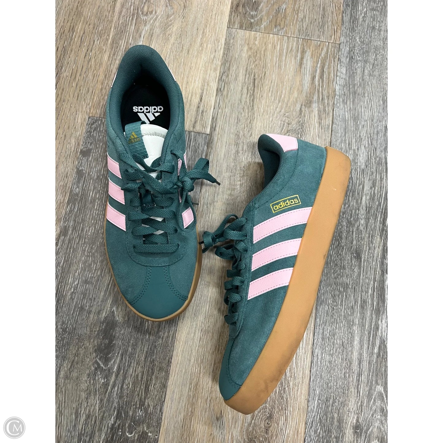Shoes Sneakers By Adidas In Green, Size: 9