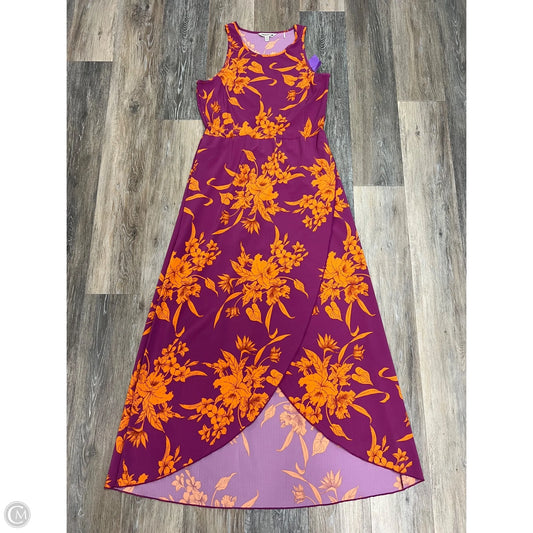 Dress Casual Maxi By Toad & Co In Purple, Size: M
