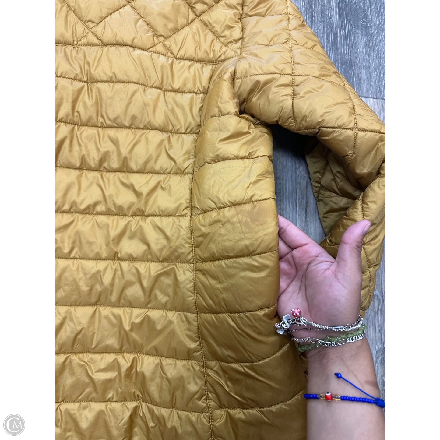 Coat Puffer & Quilted By Patagonia In Yellow, Size: M