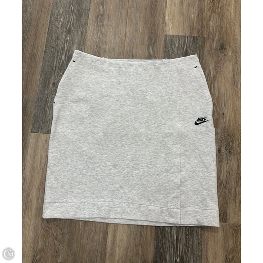 Athletic Skirt By Nike Apparel In Grey, Size: Xl