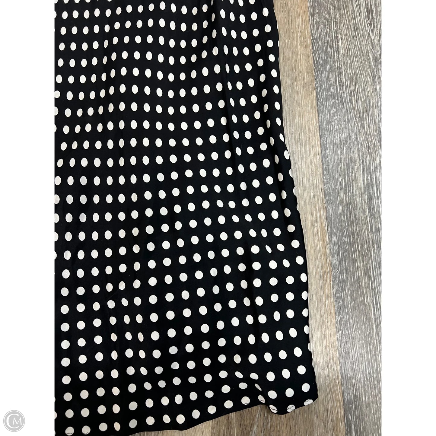 Dress Party Long By Zara In Polkadot Pattern, Size: S