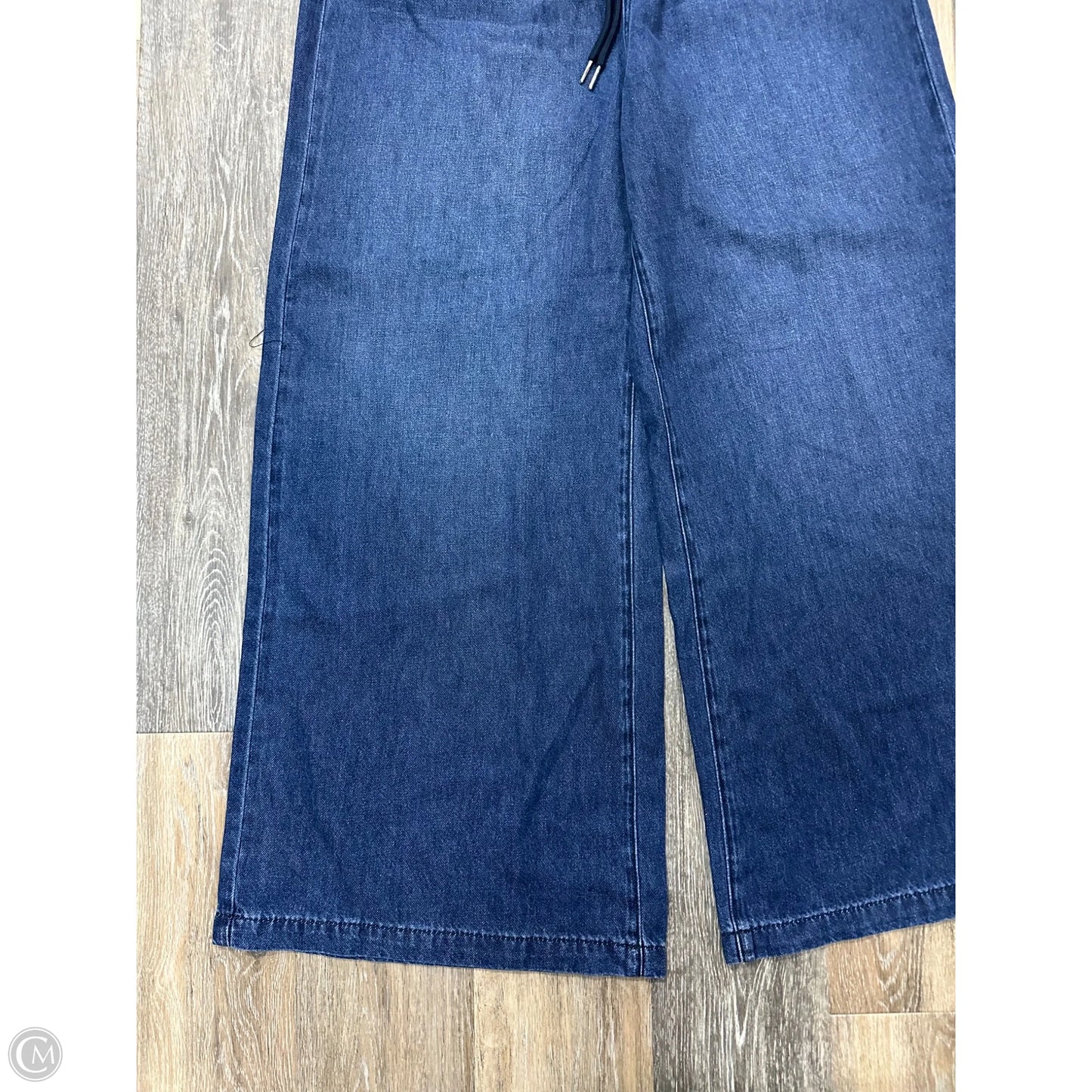 Jeans Wide Leg By Judy Blue In Blue Denim, Size: 10