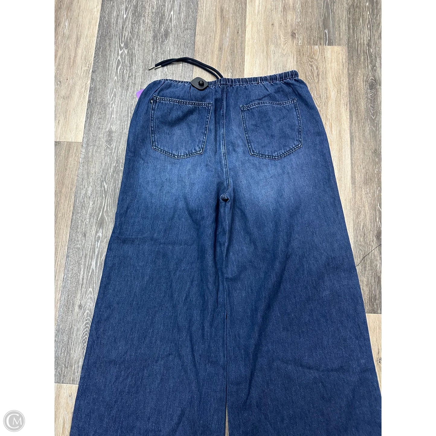 Jeans Wide Leg By Judy Blue In Blue Denim, Size: 10