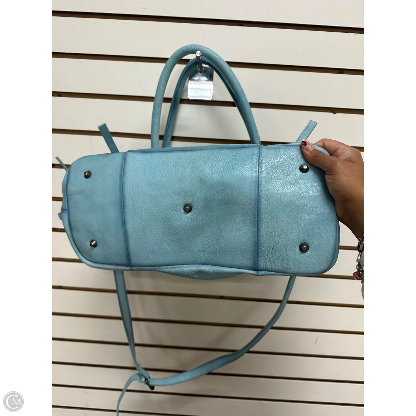 Tote Leather By Free People, Size: Large