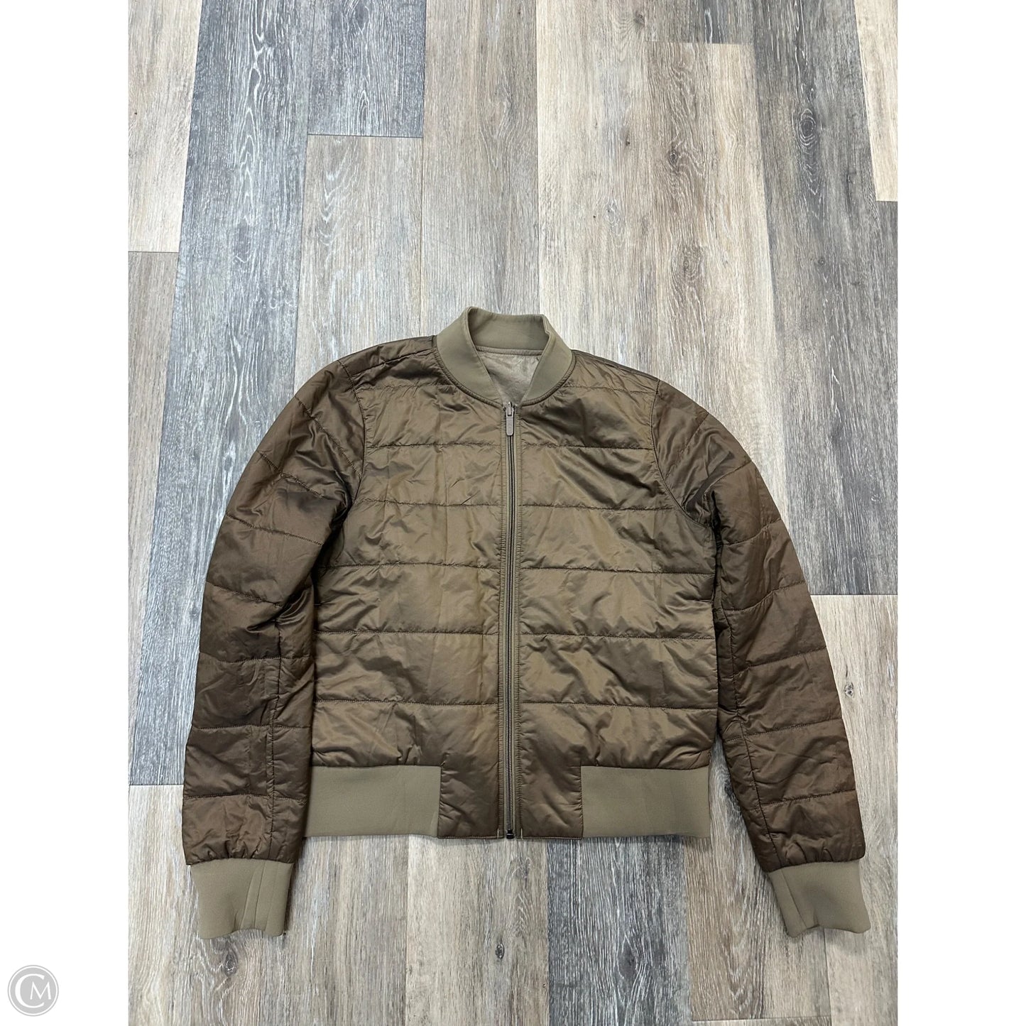 Jacket Puffer & Quilted By Lululemon In Brown, Size: 8