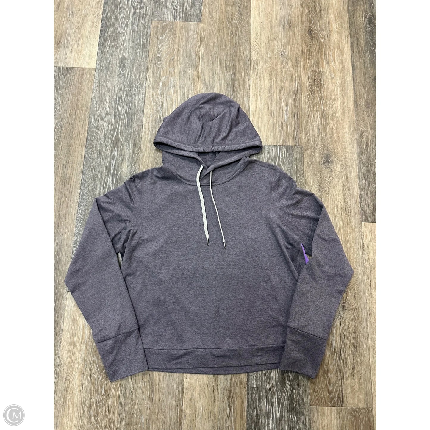 Athletic Sweatshirt Hoodie By Vuori In Purple, Size: M