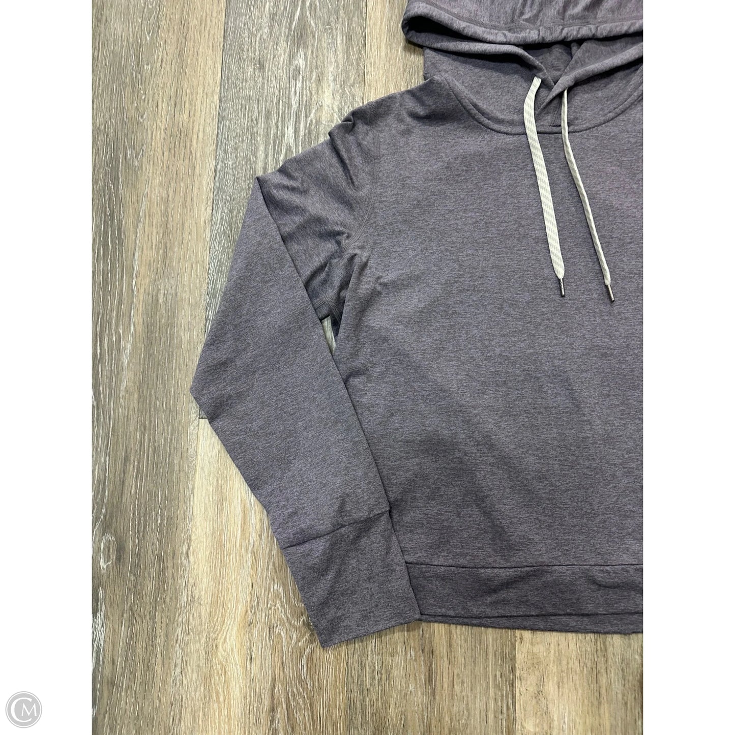 Athletic Sweatshirt Hoodie By Vuori In Purple, Size: M