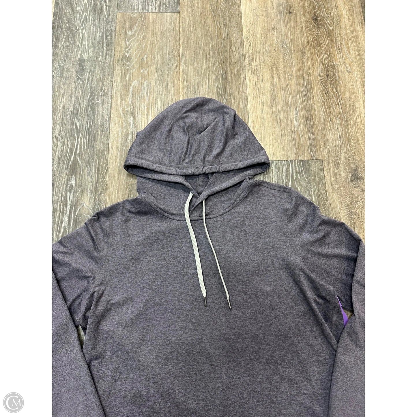 Athletic Sweatshirt Hoodie By Vuori In Purple, Size: M
