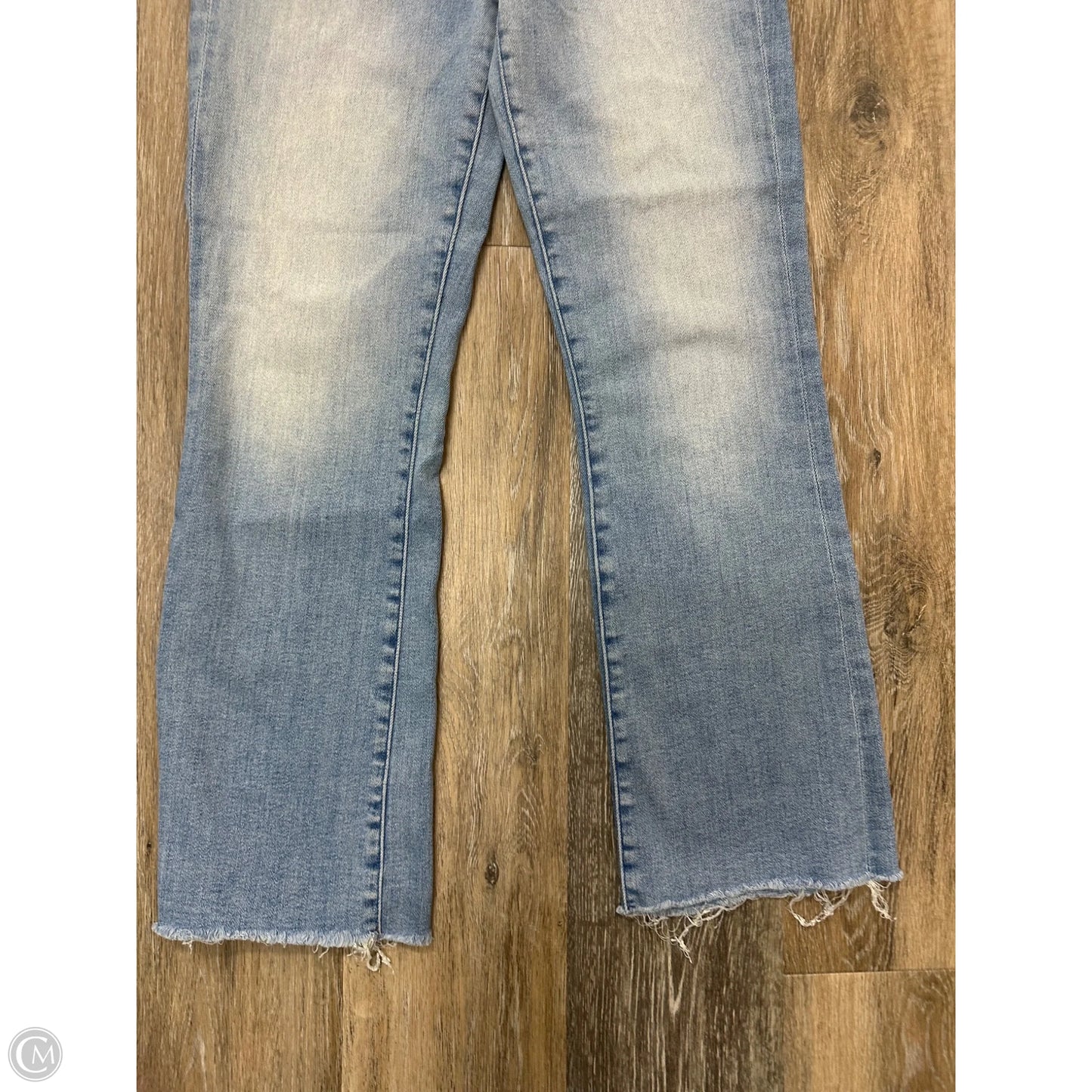 Jeans Boot Cut By Mother In Blue Denim, Size: 8