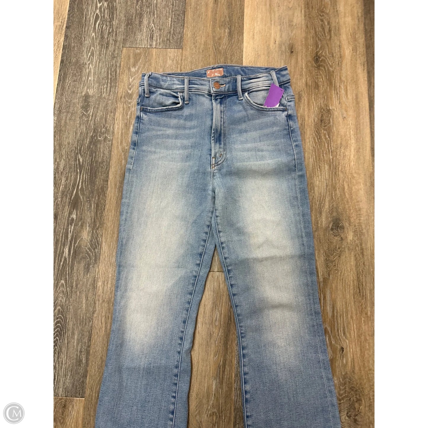 Jeans Boot Cut By Mother In Blue Denim, Size: 8
