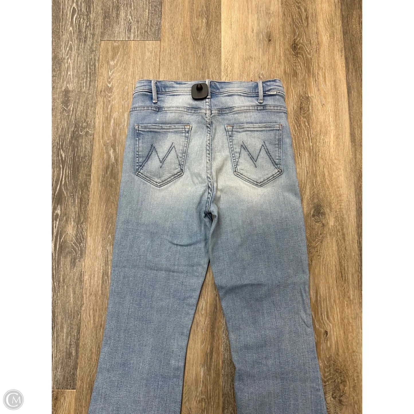 Jeans Boot Cut By Mother In Blue Denim, Size: 8