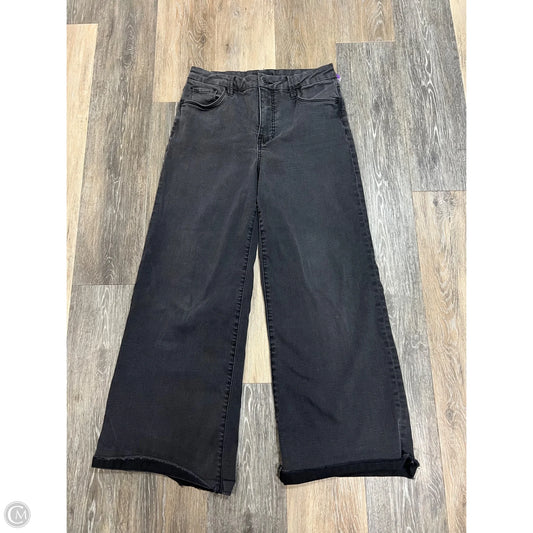 Jeans Wide Leg By Kut In Grey Denim, Size: 8