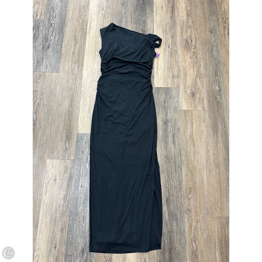 Dress Casual Maxi By Abercrombie And Fitch In Black, Size: S Tall
