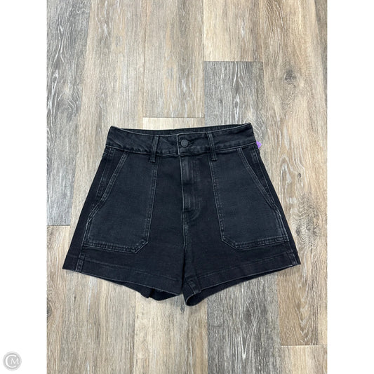 Shorts By Just Black In Black Denim, Size: S