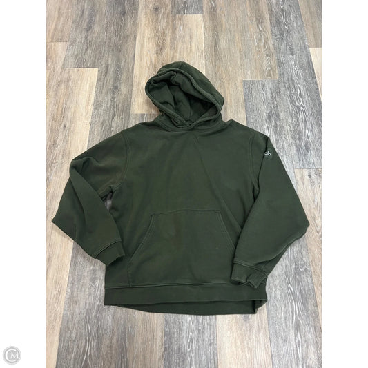 Athletic Sweatshirt Hoodie By Alo In Green, Size: M
