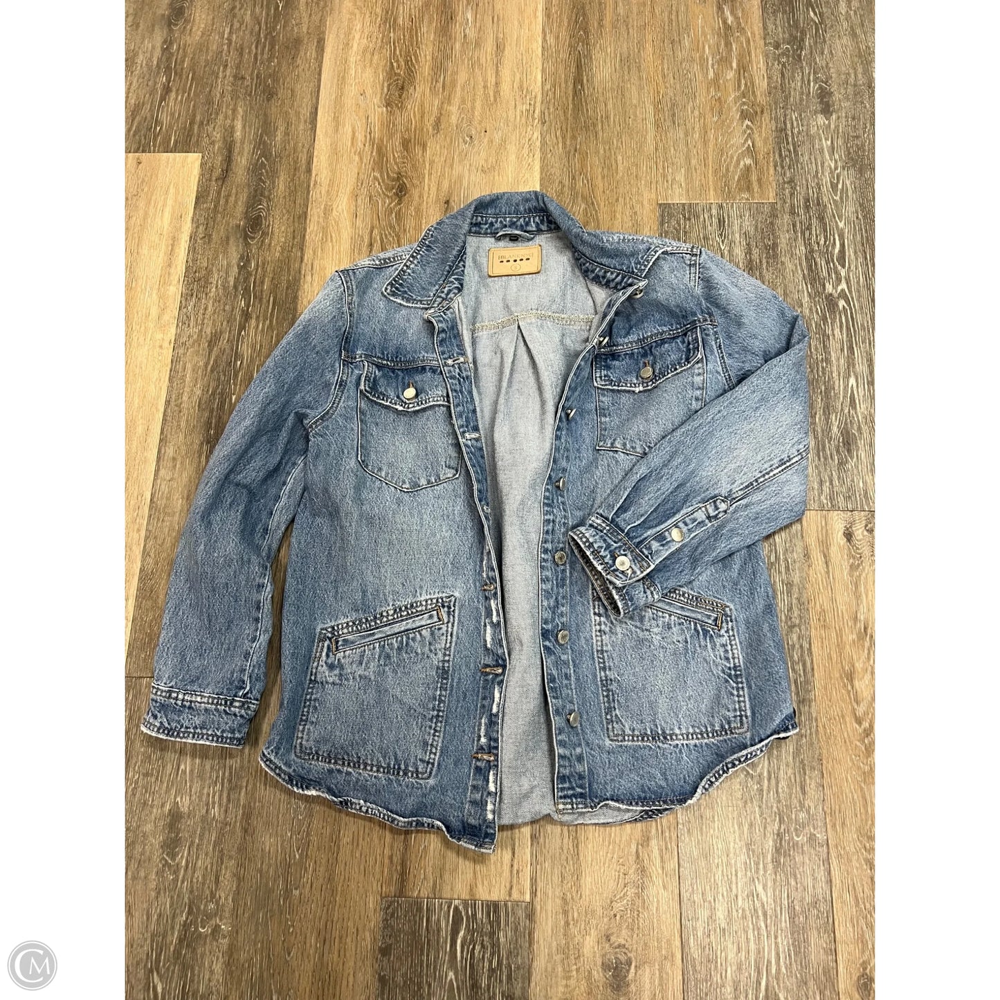 Jacket Denim By Blanknyc In Blue Denim, Size: S