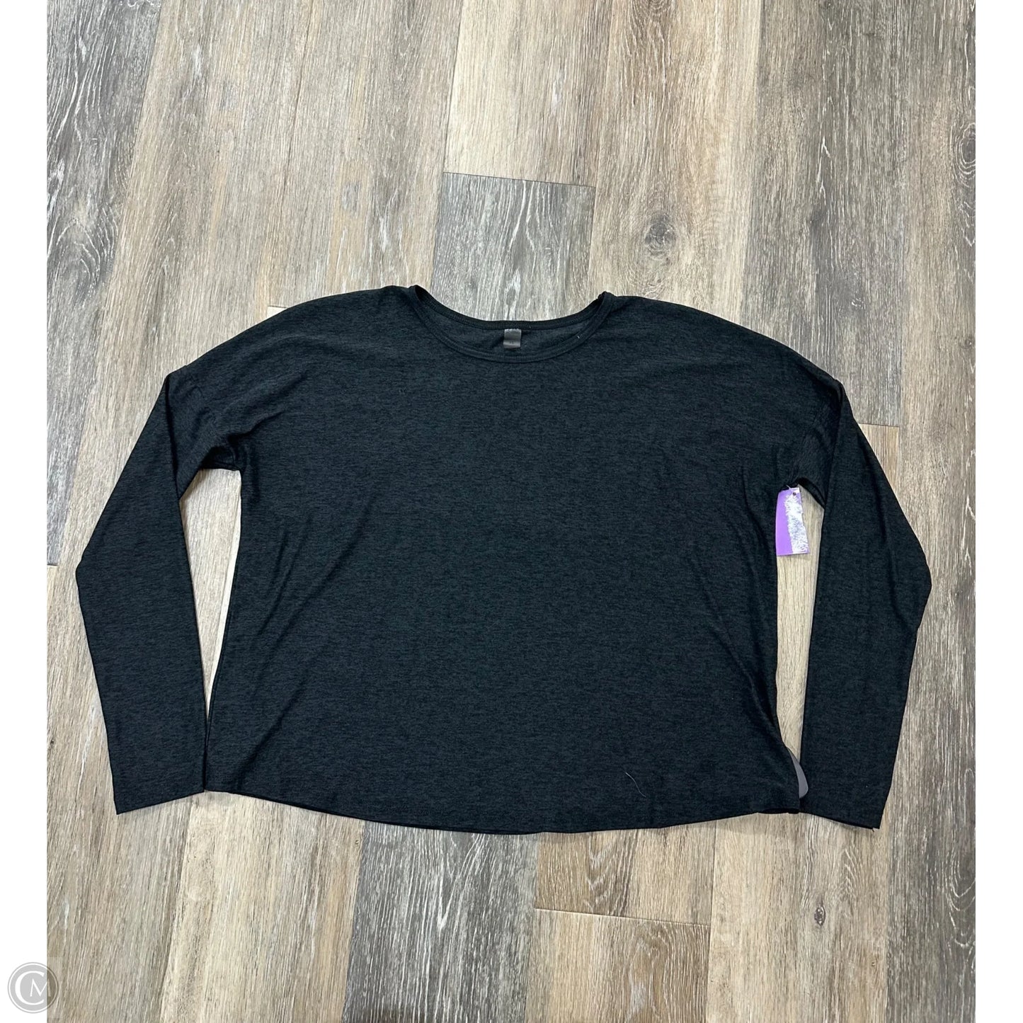 Athletic Top Long Sleeve Crewneck By Beyond Yoga In Grey, Size: Xs
