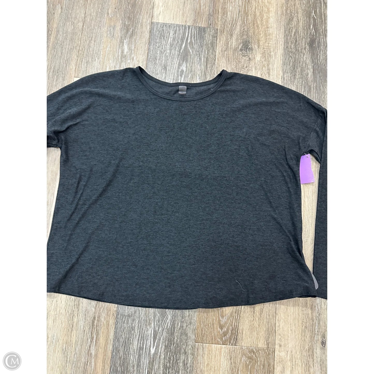 Athletic Top Long Sleeve Crewneck By Beyond Yoga In Grey, Size: Xs