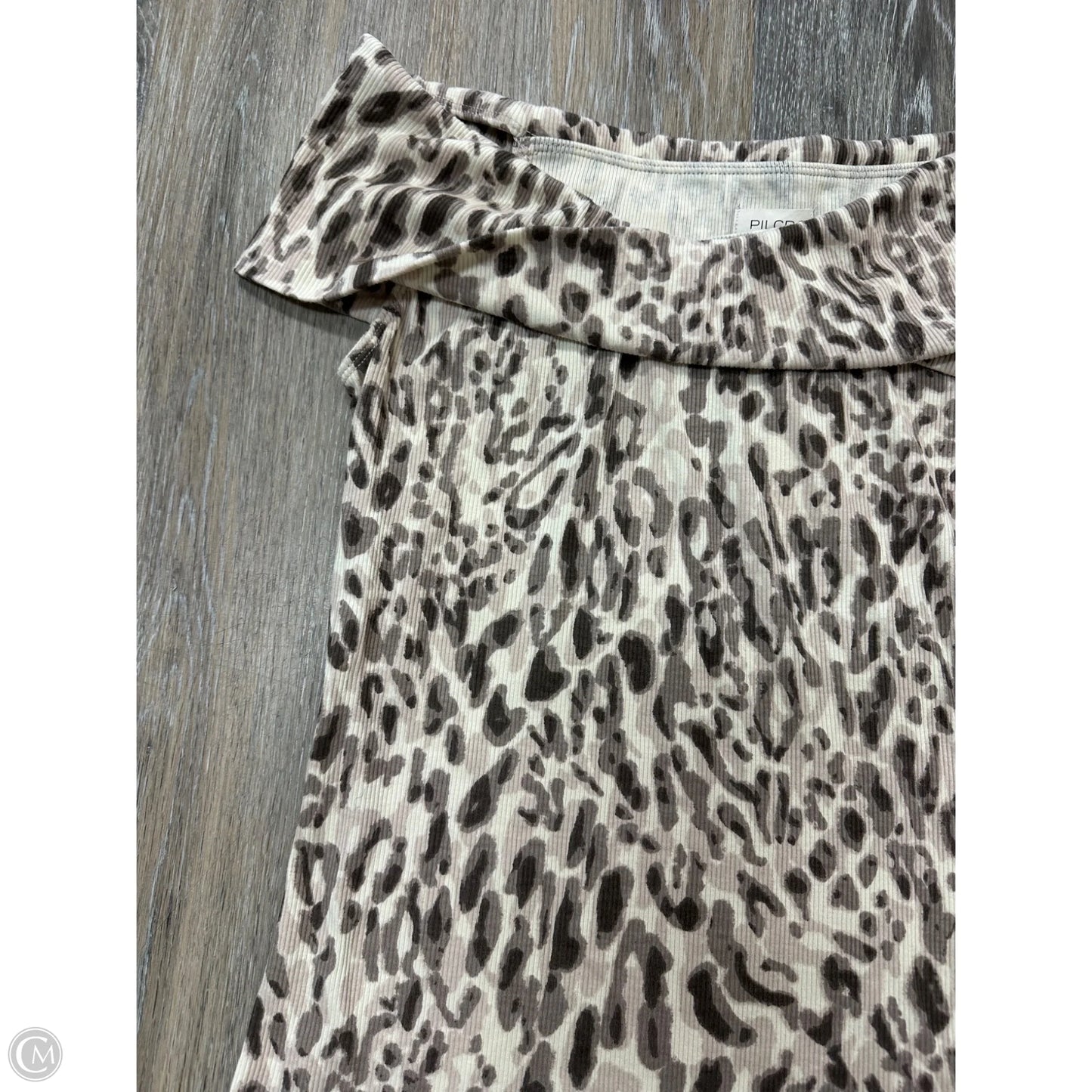 Top Sleeveless By Pilcro In Animal Print, Size: M