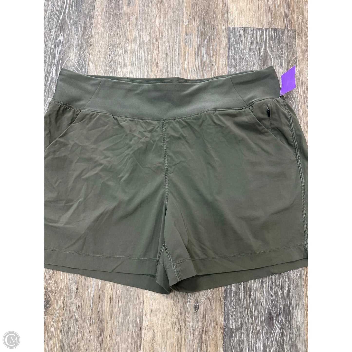 Athletic Shorts By Prana In Green, Size: Xxl
