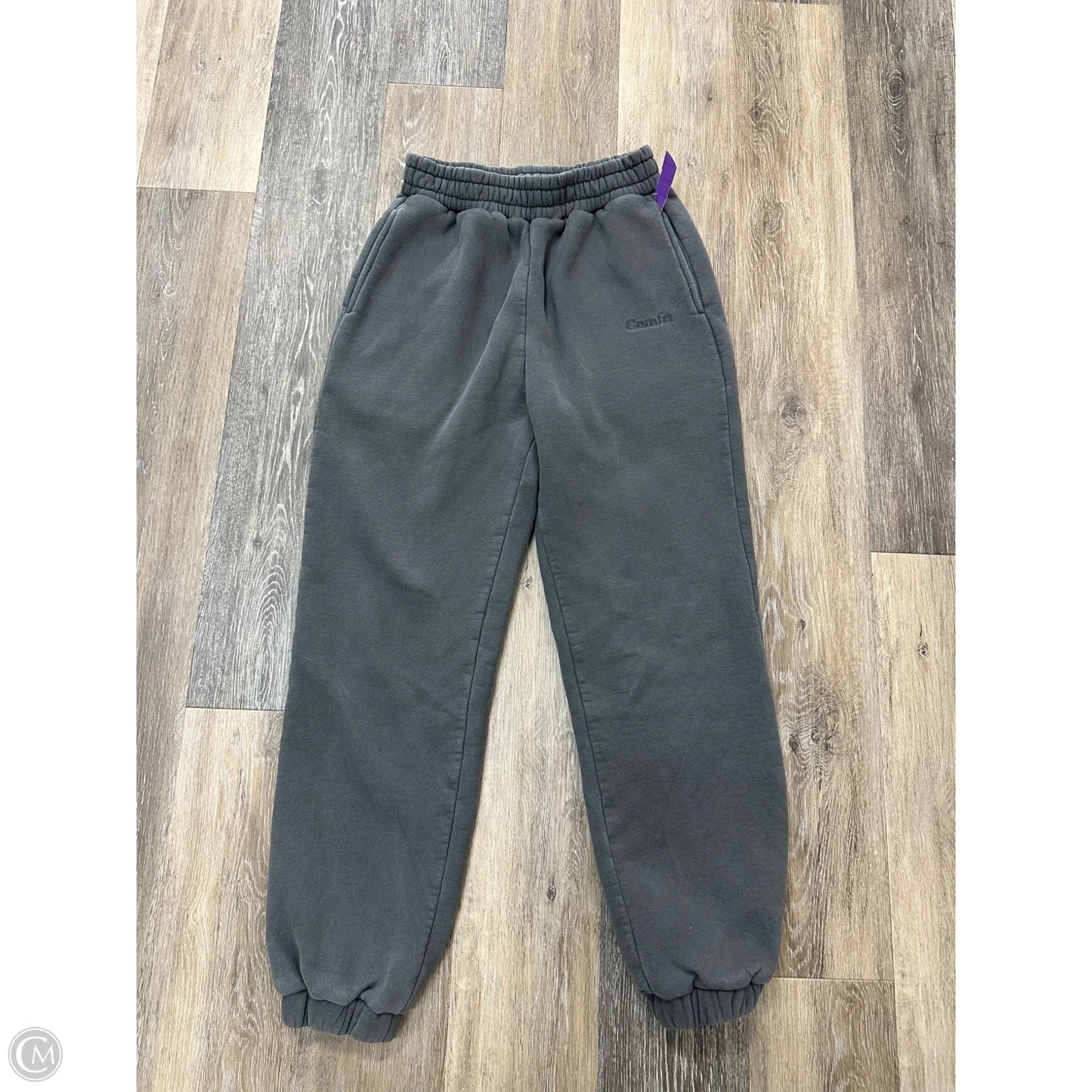 Athletic Pants By Comfrt In Grey, Size: S