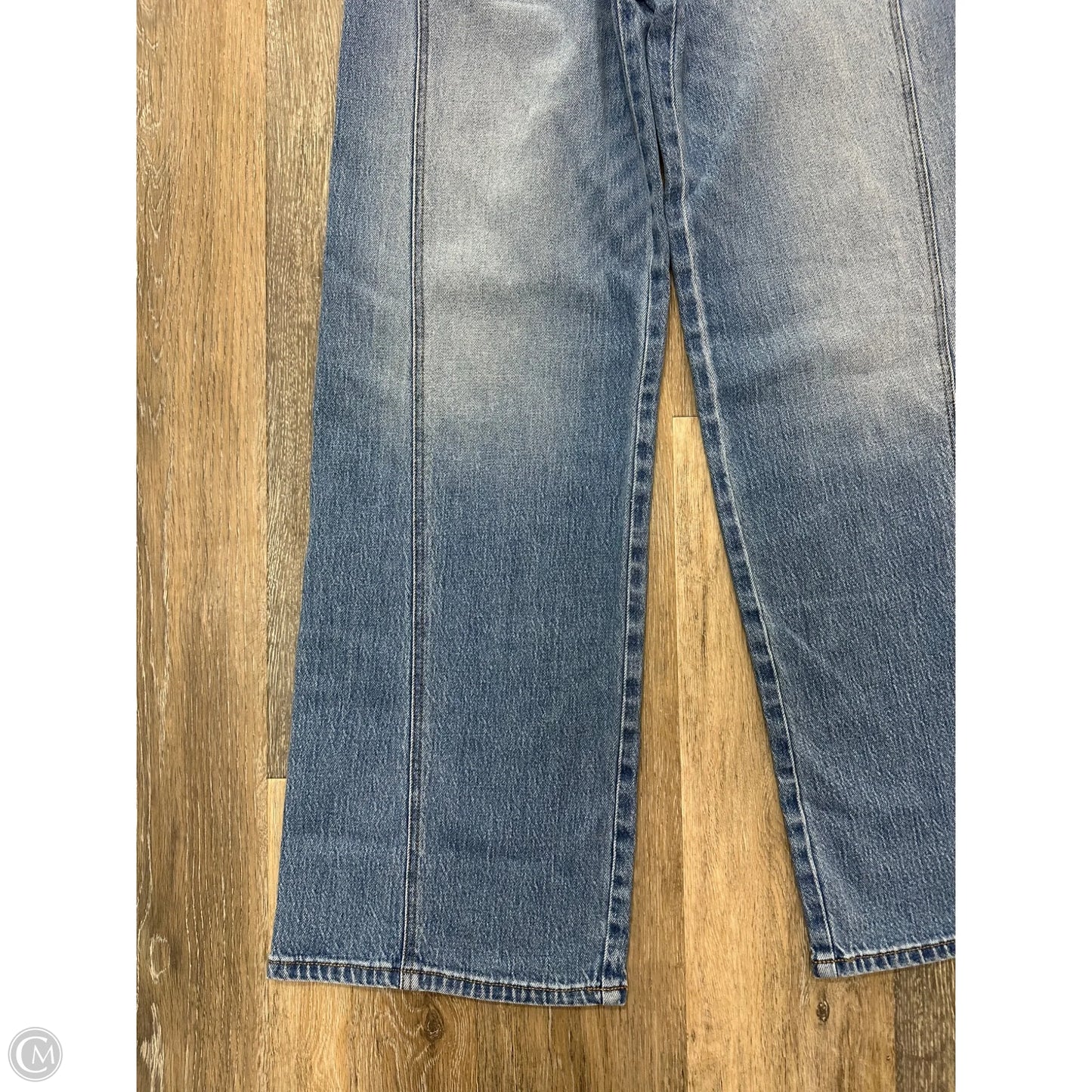 Jeans Wide Leg By Evereve In Blue Denim, Size: 6