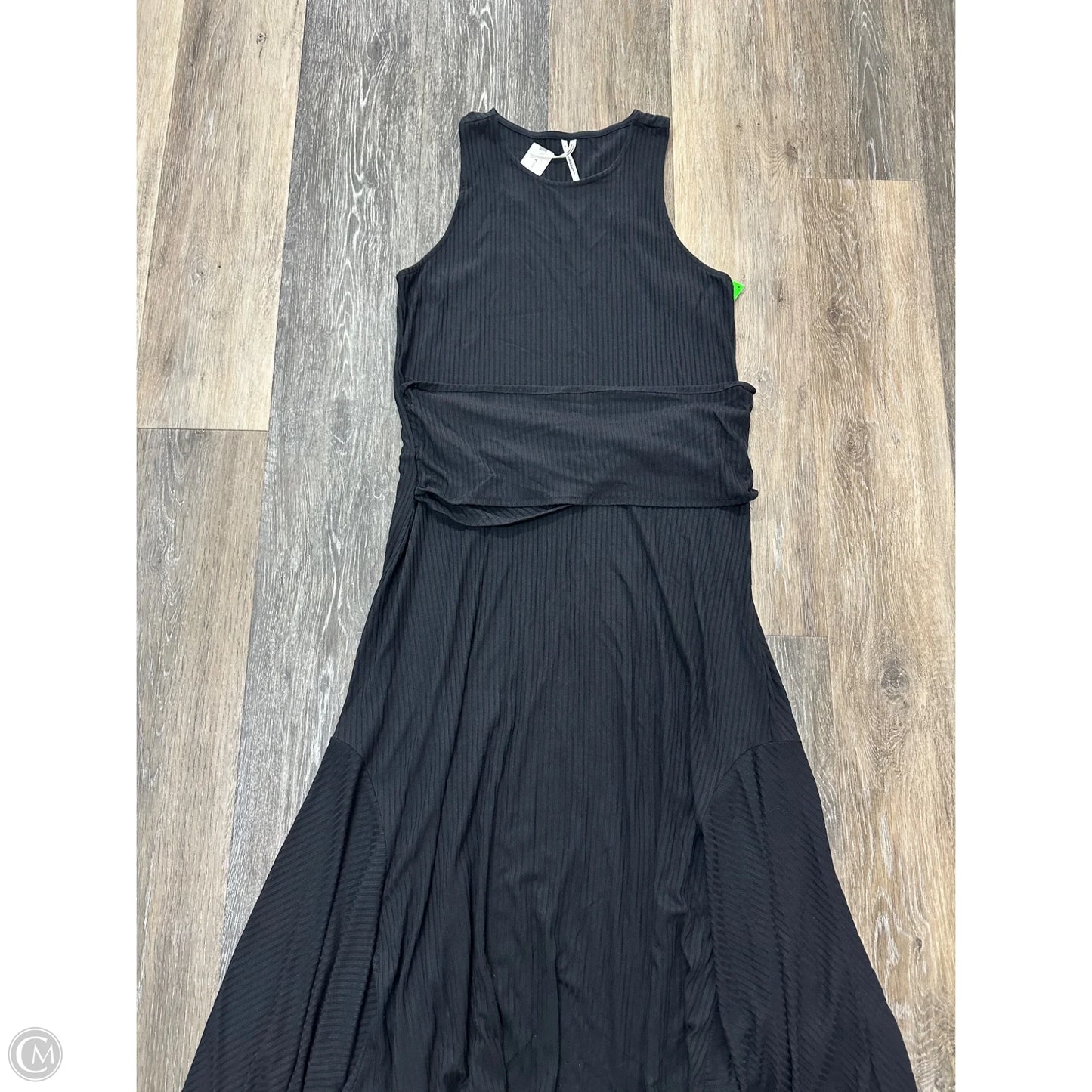 Dress Casual Maxi By Anthropologie In Black, Size: L