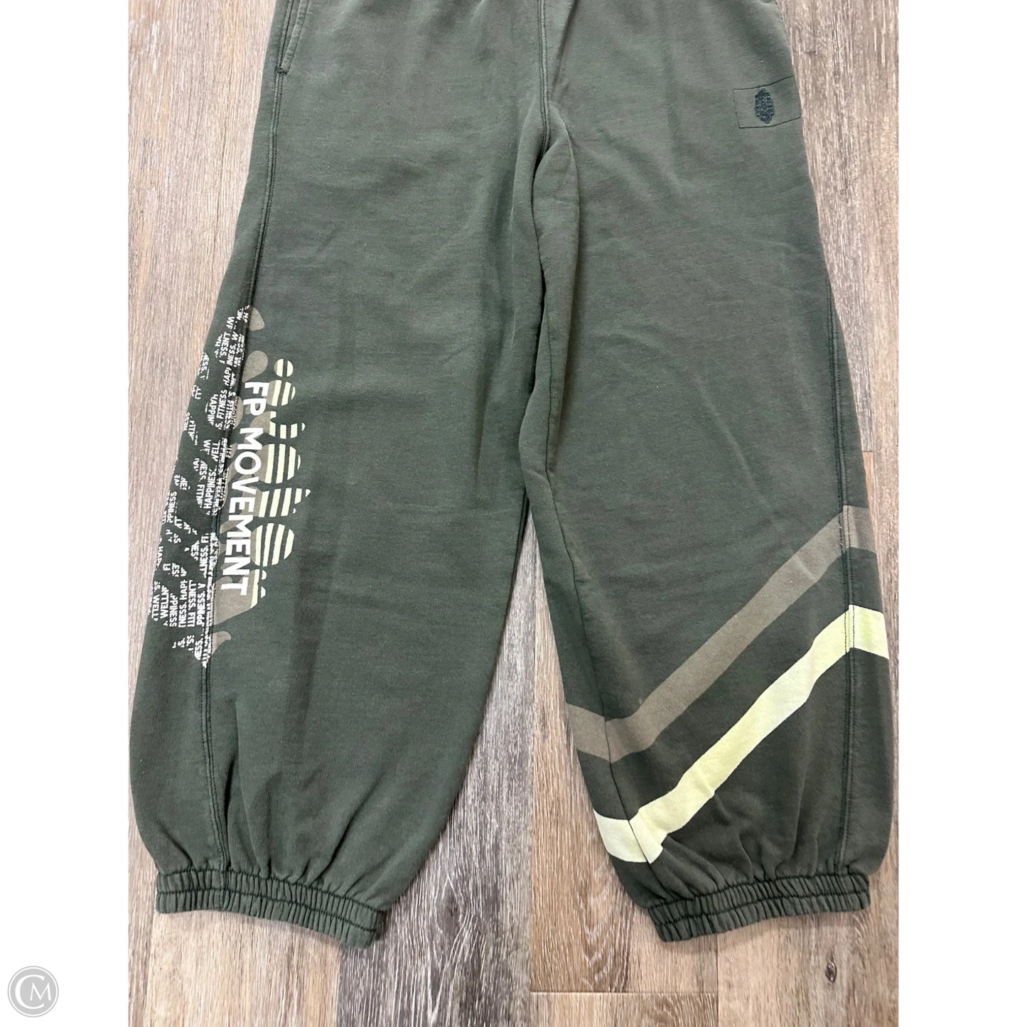 Athletic Pants By Free People In Green, Size: M