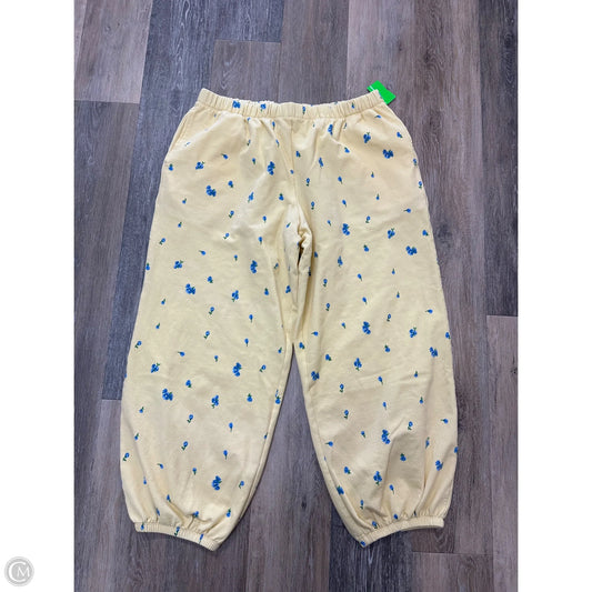 Pants Lounge By Wild Fable In Yellow, Size: L