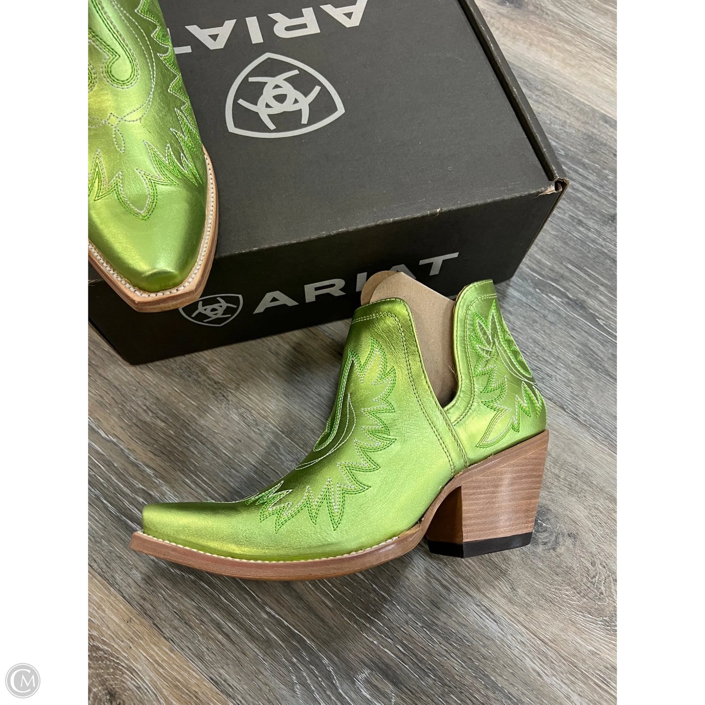 -Boots Western By Ariat In Green, Size: 9