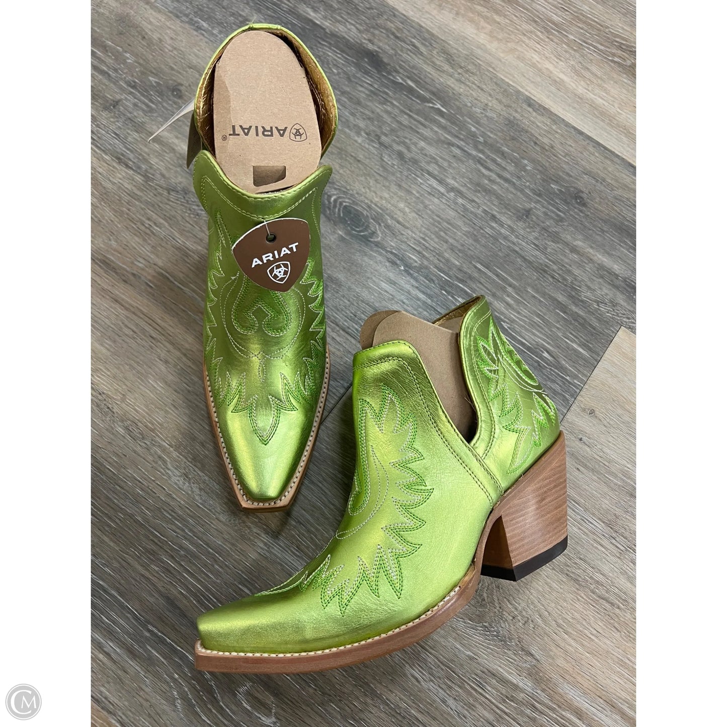 -Boots Western By Ariat In Green, Size: 9