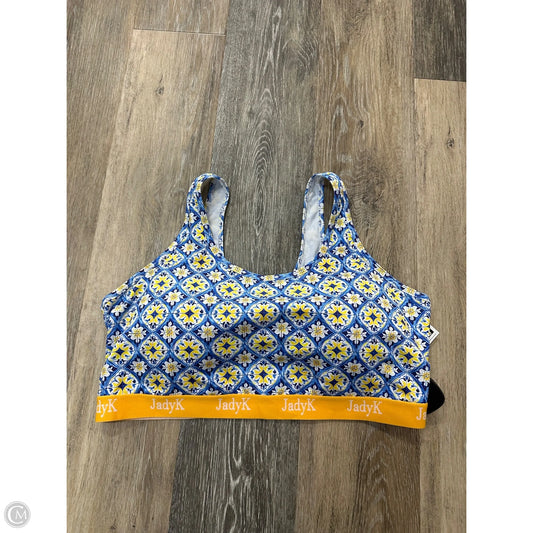 Athletic Bra By Jady K In Blue, Size: 1x