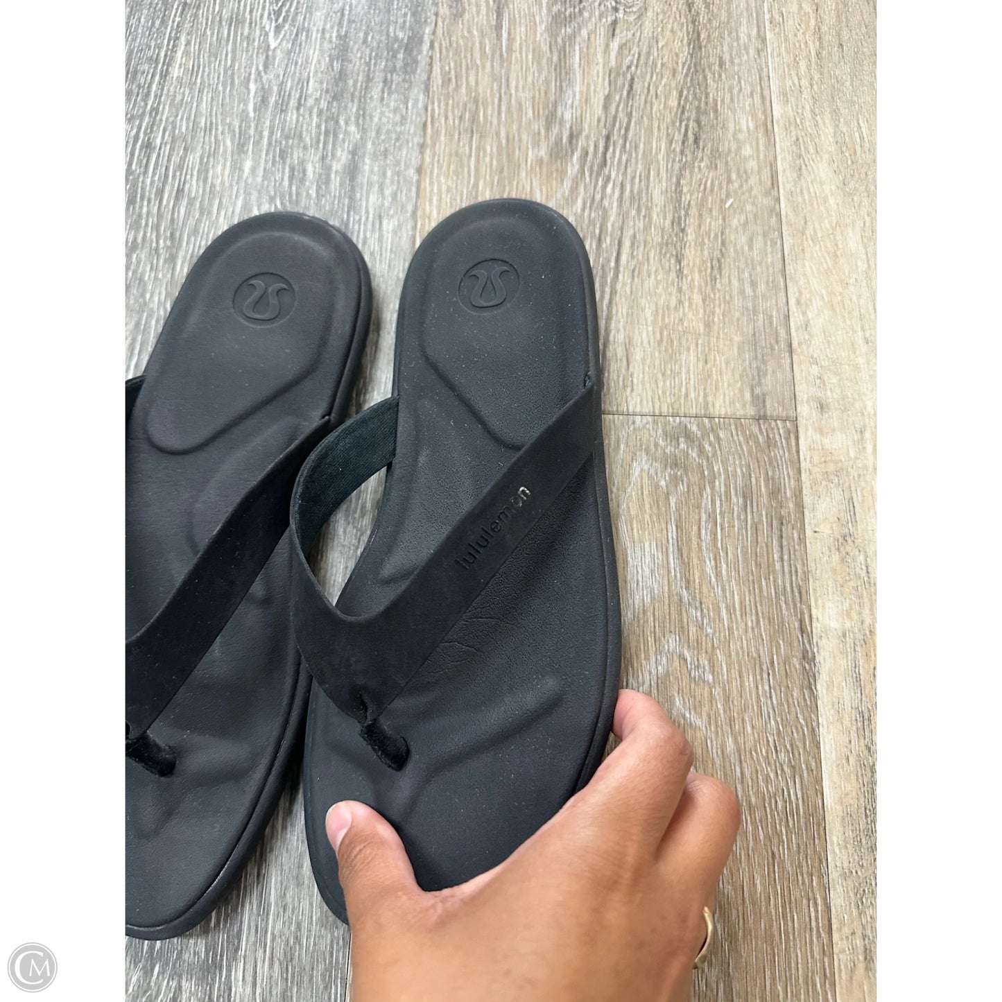 Sandals Flats By Lululemon In Black, Size: 7