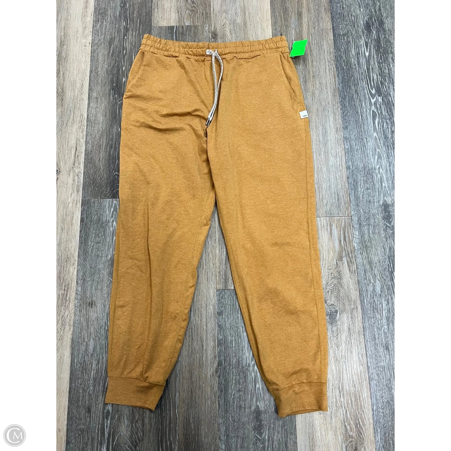 Athletic Pants By Vuori In Yellow, Size: S