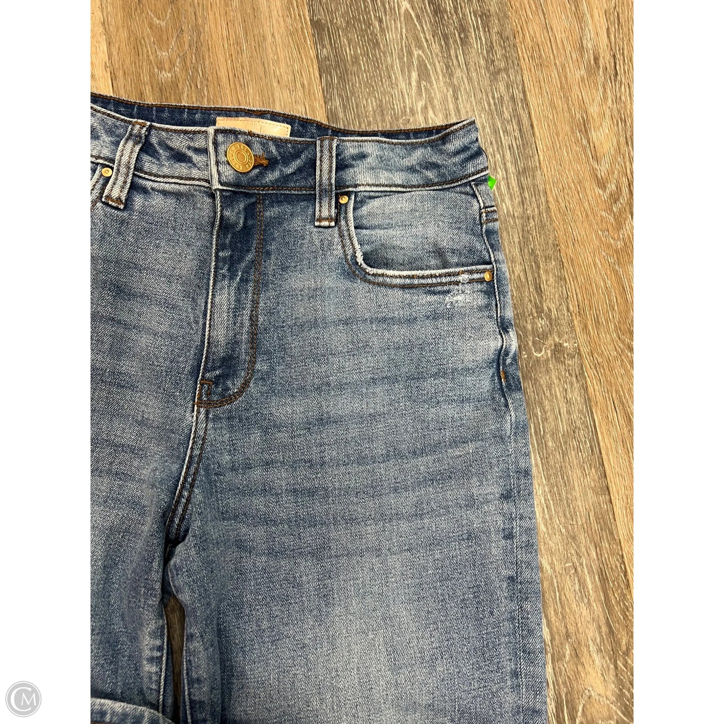 Jeans Wide Leg By Kut In Blue Denim, Size: 0