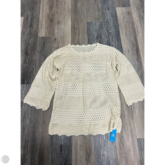 -Swimwear Cover-up By Cupshe In Cream, Size: S