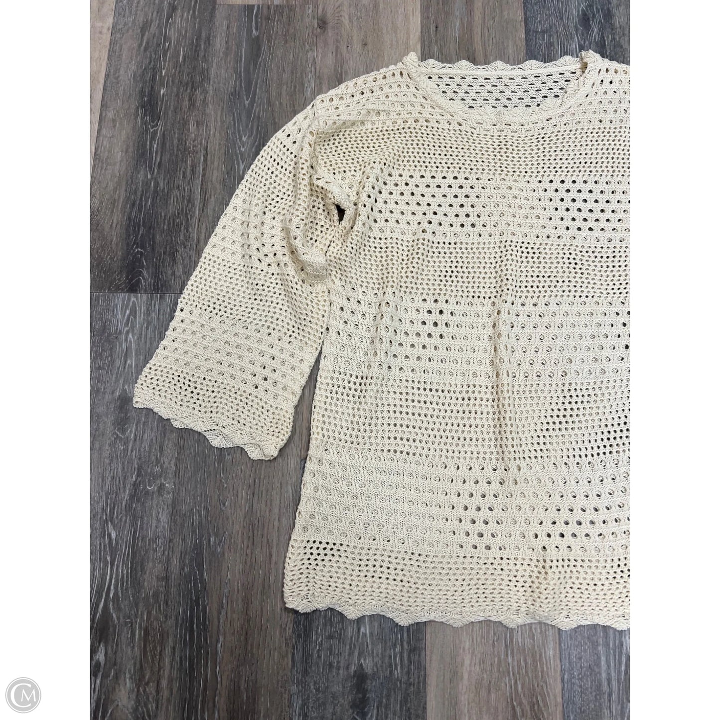 -Swimwear Cover-up By Cupshe In Cream, Size: S