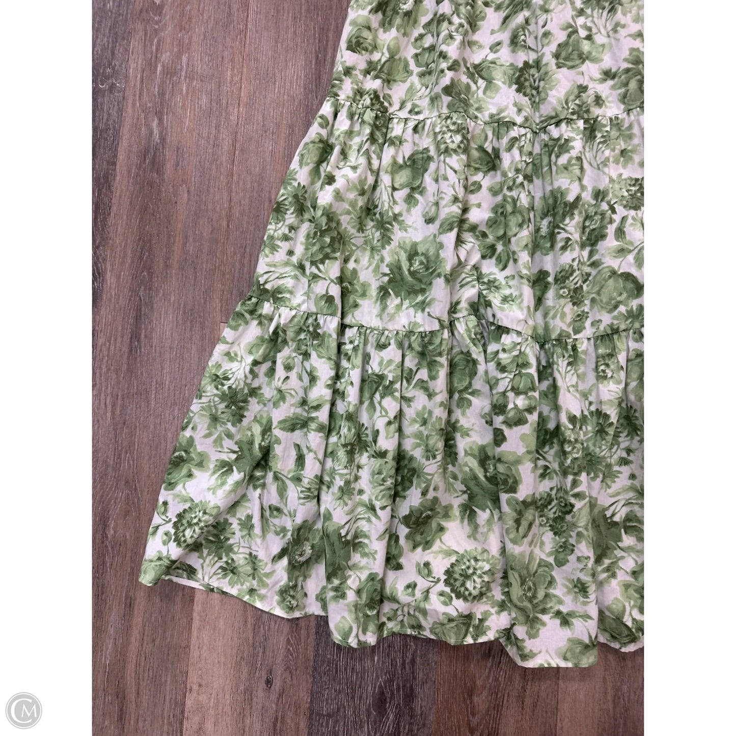 Dress Casual Maxi By Abercrombie And Fitch In Green, Size: L