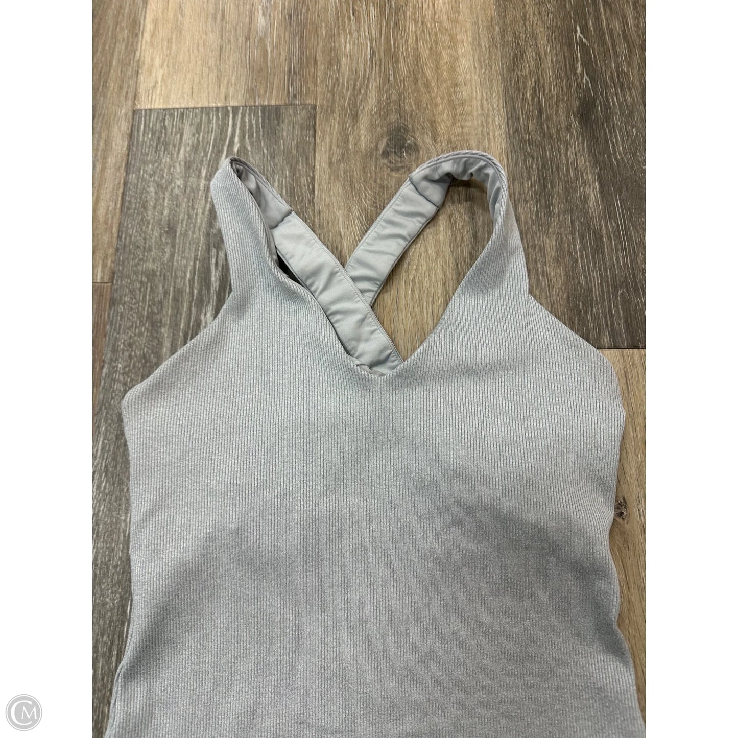 Athletic Tank Top By Alo In Grey, Size: M
