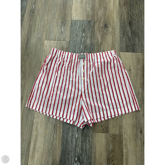 Shorts By J. Crew In Striped Pattern, Size: M