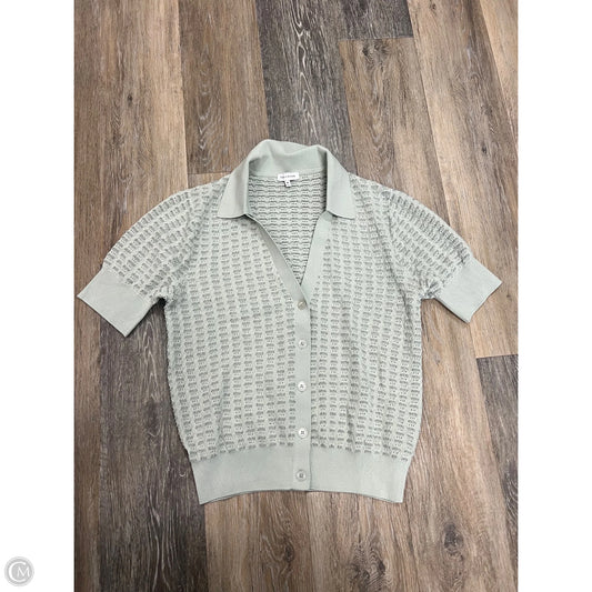 Blouse Short Sleeve By 7 Diamonds In Green, Size: M