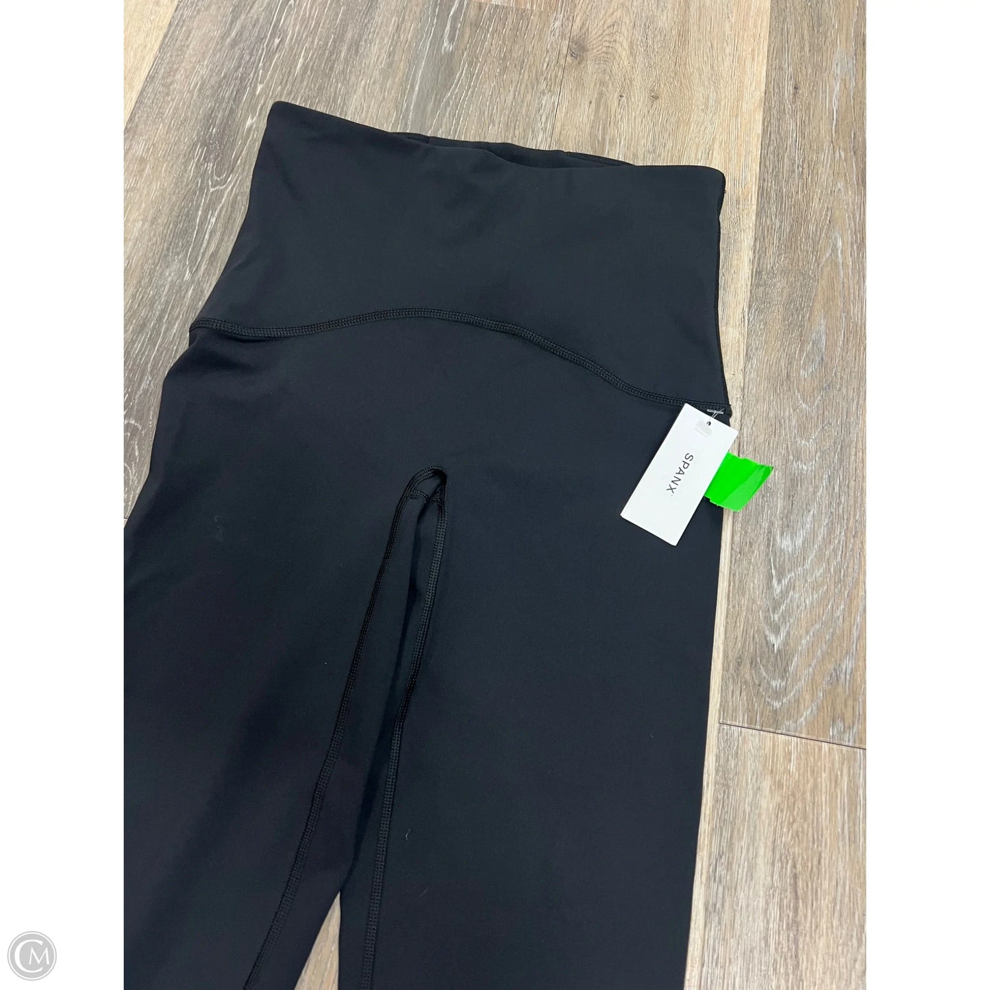 Athletic Leggings By Spanx In Black, Size: M