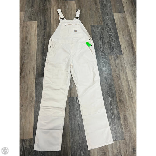 Overalls By Carhartt In White, Size: M