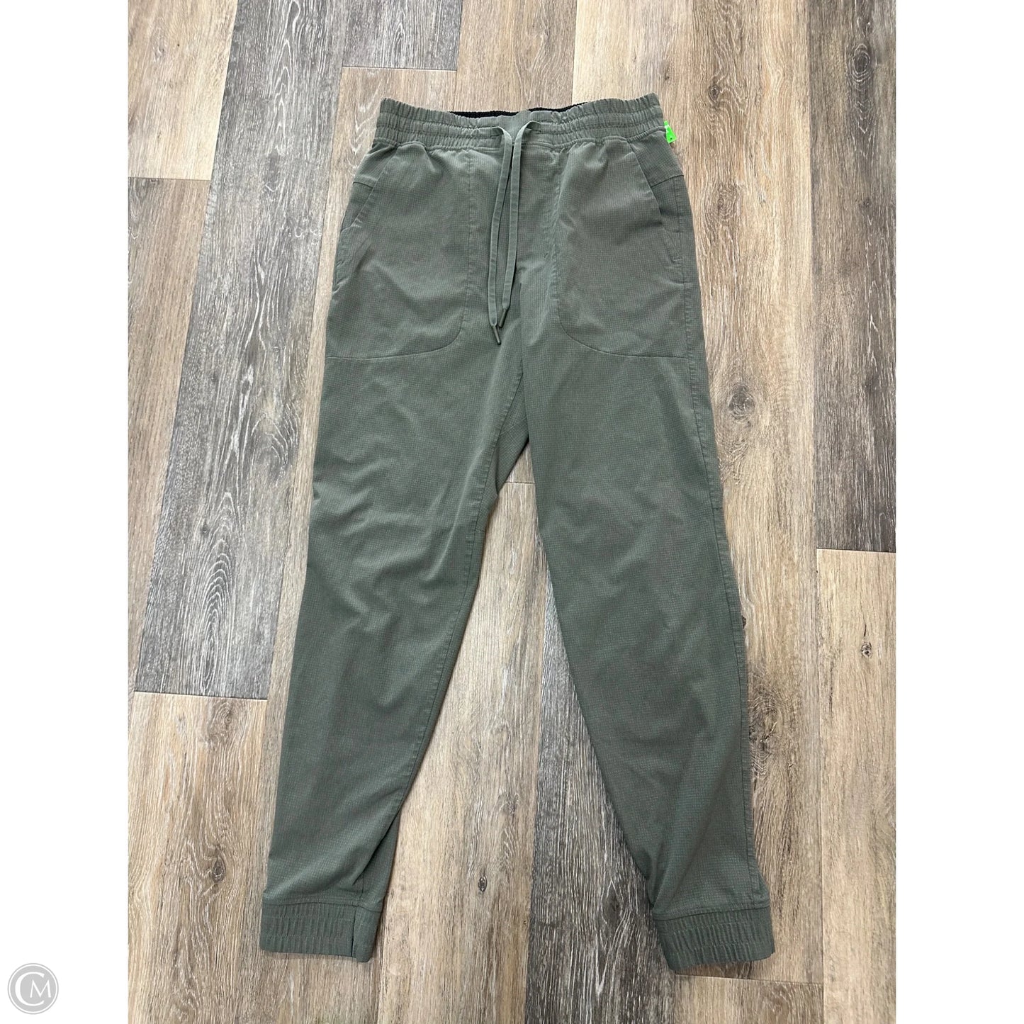 Athletic Pants By Lululemon In Green, Size: M